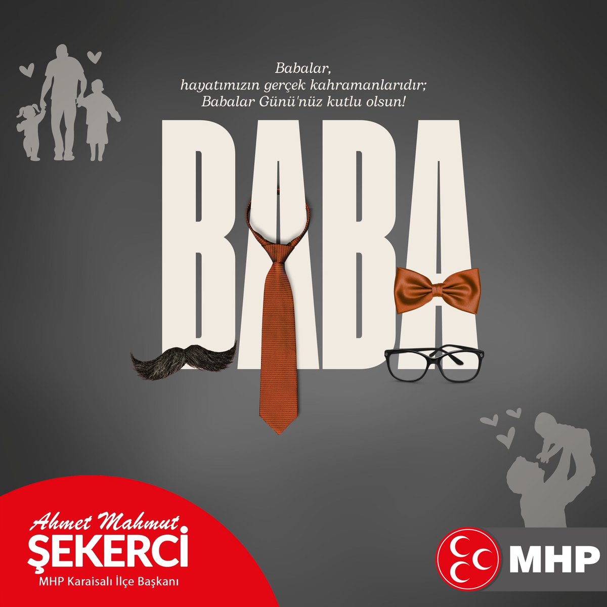 Babalar, hayatımızın gerçek kahramanlarıdır;
Babalar Günü'nüz kutlu olsun!
