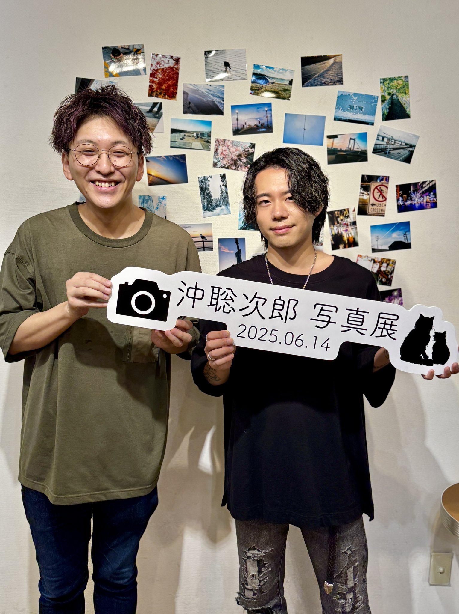 Novelbright 沖聡次郎 缶バッジ フォト Novelbright Official Fanclub『NOVELCITY』会員限定《沖聡次郎