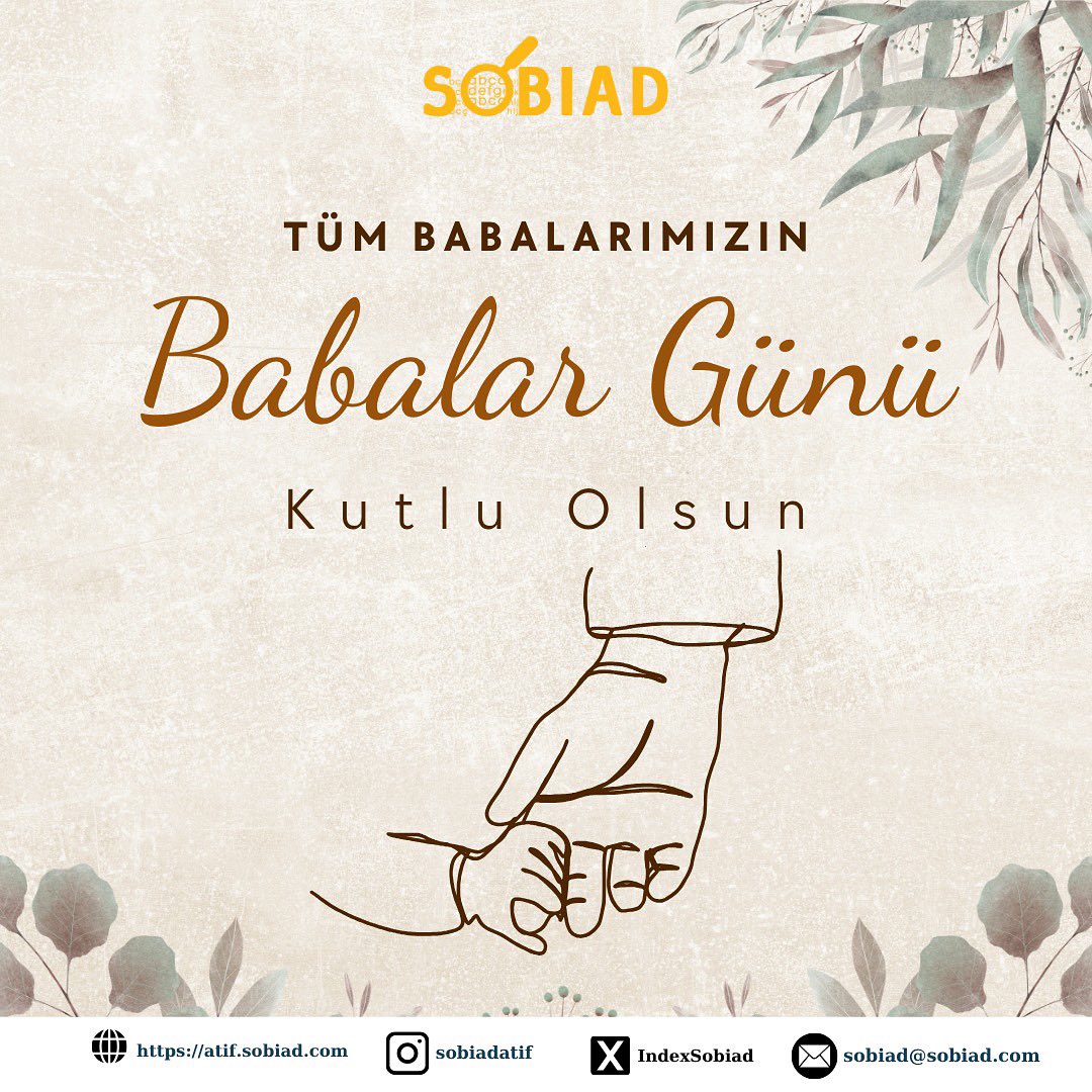 Babalar gününüz kutlu olsun. 💐 

#babalargünü #çiçek #atıf #citation #index #sobiad #happyfathersday #database