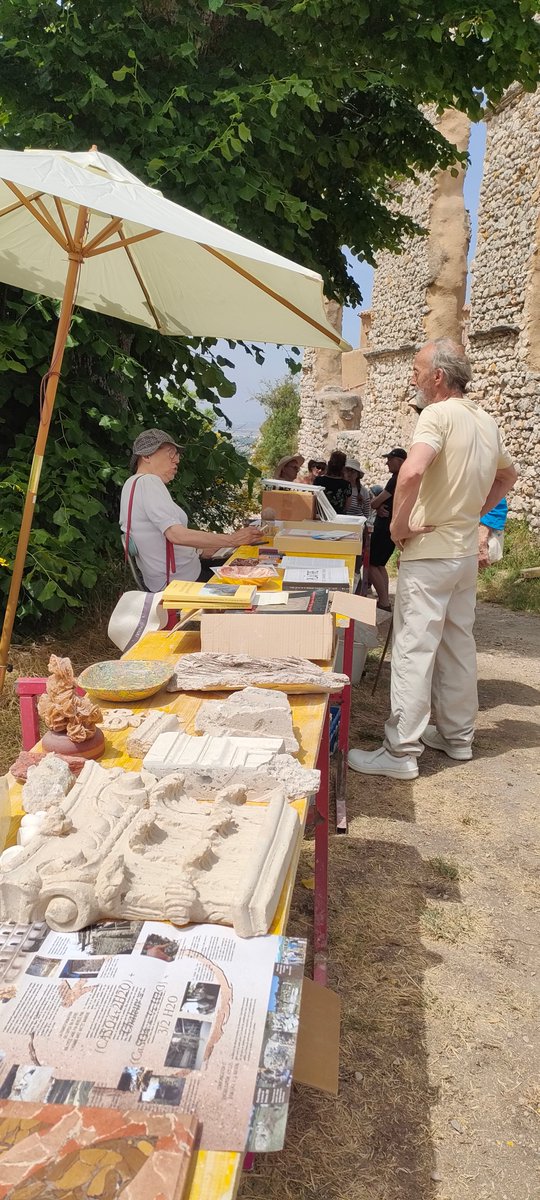 📷 Retour sur la journée portes-ouvertes au château de Saint-Jurs !
Les archéologues de <a href="/Inrap/">Inrap</a> et ses partenaires ont partagé les premières découvertes sur ce site historique, pierre après pierre.
Merci à tous pour votre curiosité et votre intérêt !
#jearcheo