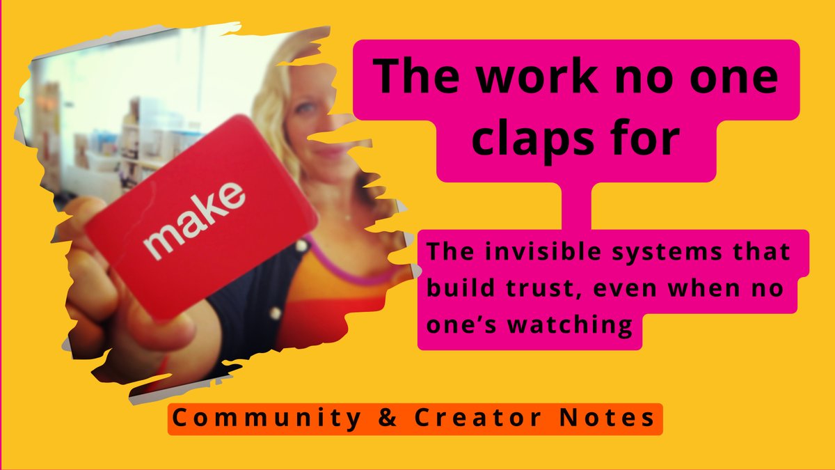 What if the work that builds the most trust in your business… is the work no one ever sees?

Not the posts.

Not the podcast.

Not the carefully crafted “launch.”

I’m talking about:

Fixing that broken quiz automation

Unpublishing something that felt misaligned

Rebuilding the