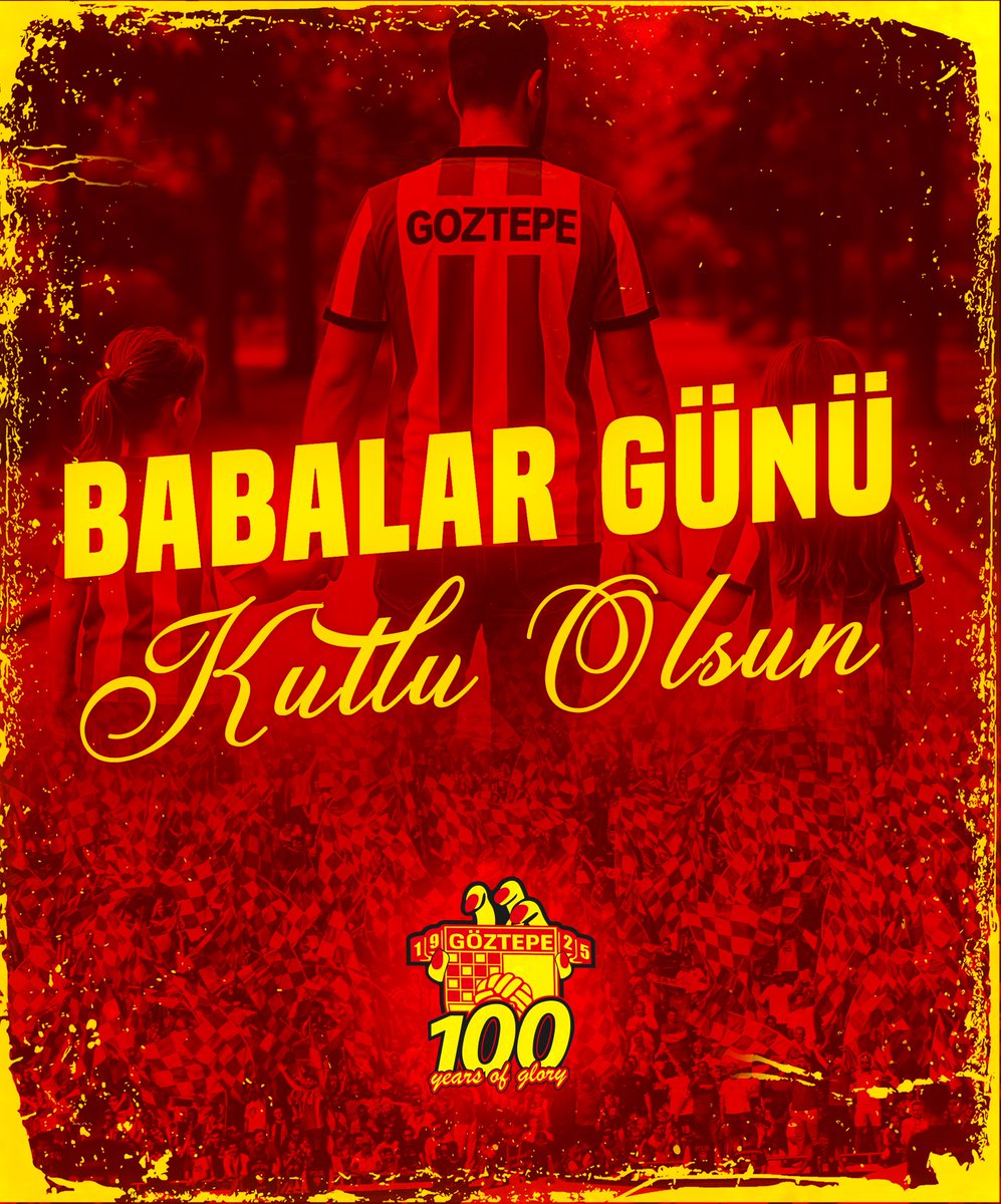 Başta Göztepeli babalar olmak üzere tüm babaların Babalar Günü kutlu olsun. 

Kaybettiklerimize de Allah’tan rahmet diliyoruz...

#Göztepe #DişiGözGözler