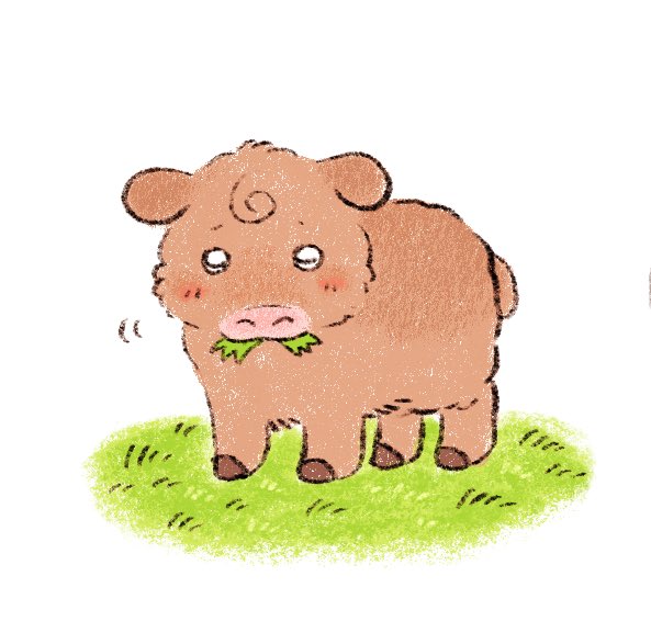 mudeeji's tweet image. 송아지가 자주 보여서 참 귀엽다