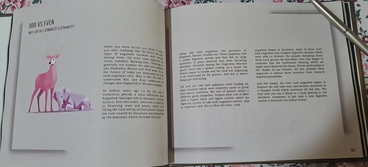 Jayoti Banerjee 🇮🇳 (@jayotibanerjee) on Twitter photo "What I Did When I Didn't SEE A TIGER"
A Stunning Book meticulously crafted by 2 of our best IFS Officers from #Melghats <a href="/DivyaIFS/">Divya bharathi, IFS</a> & <a href="/jeykumaran1/">Jeykumaran IFS</a>
Exploring the most obscure tiny details from nature;
Sharing the Cover & few peeks from inside..
Brilliant Efforts!
#ForestersLife "What I Did When I Didn't SEE A TIGER"
A Stunning Book meticulously crafted by 2 of our best IFS Officers from #Melghats <a href="/DivyaIFS/">Divya bharathi, IFS</a> & <a href="/jeykumaran1/">Jeykumaran IFS</a>
Exploring the most obscure tiny details from nature;
Sharing the Cover & few peeks from inside..
Brilliant Efforts!
#ForestersLife