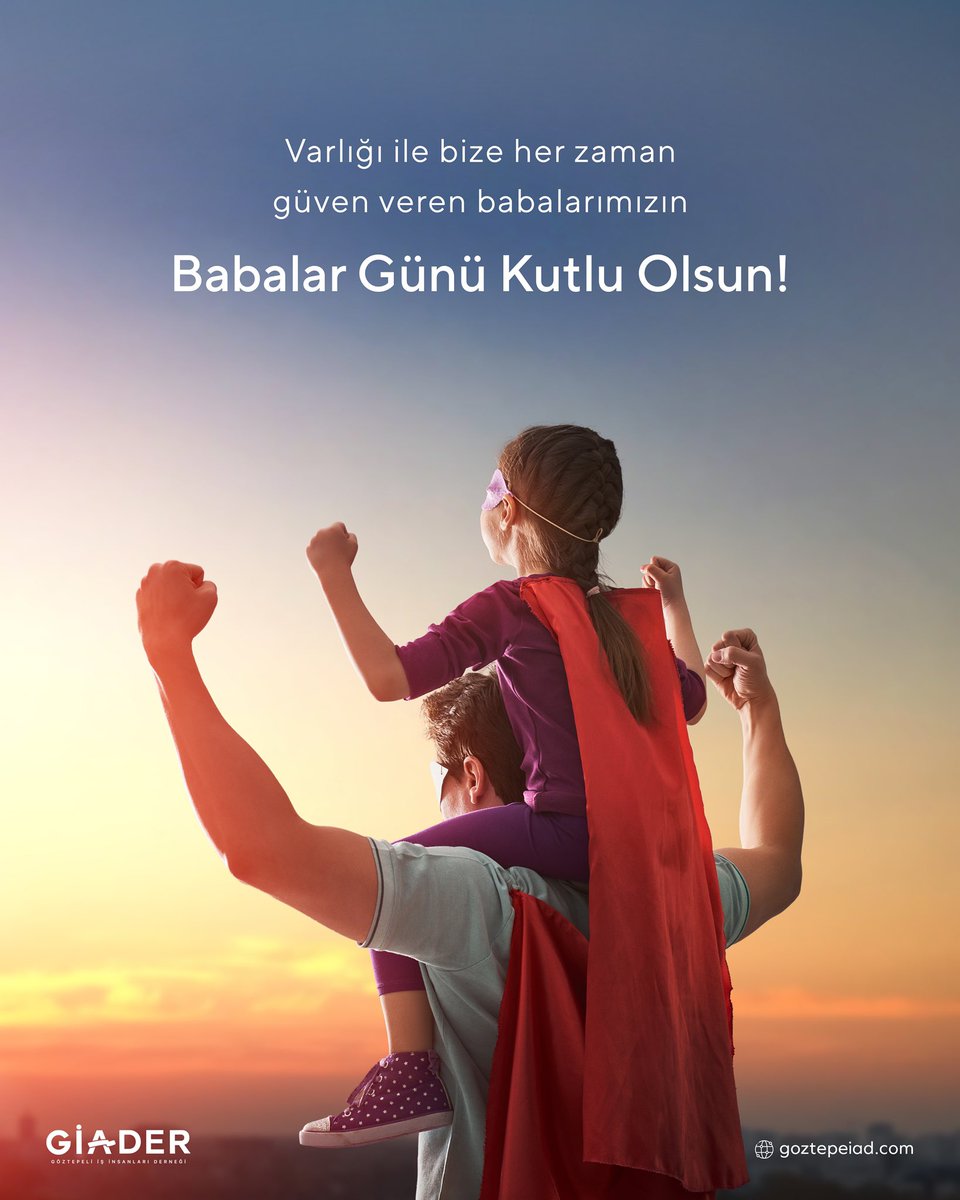 Hayatımıza güç katan, rehberliğiyle yolumuzu aydınlatan, emeğini ve sevgisini esirgemeyen tüm babaların Babalar Günü’nü kutluyoruz.

#BabalarGünü #GöztepeliİşİnsanlarıDerneği
