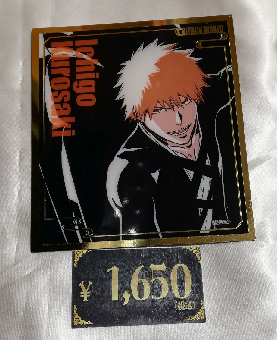 入荷情報】 BLEACH BLEACH WORLD クリアミニ色紙コレクション 黒崎一護