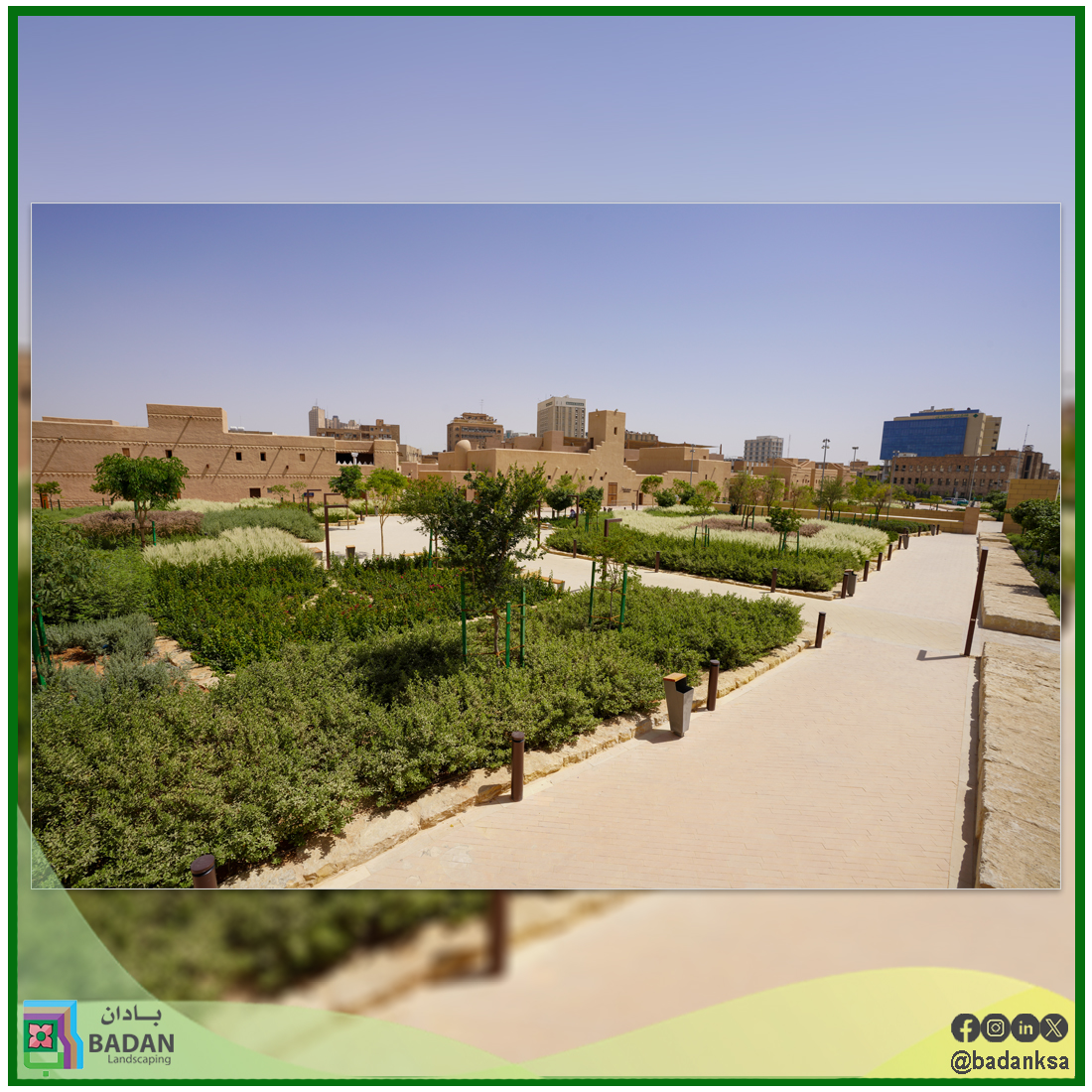 badanksa's tweet photo. استمرار رؤية المملكة العربية السعودية "2030"
مشروع الرياض الخضراء ،من ضمنها تشجير حي الدحو 
#saudiarabia #riyadh #badan
#greenriyadh https://t.co/DxDKebC3WC