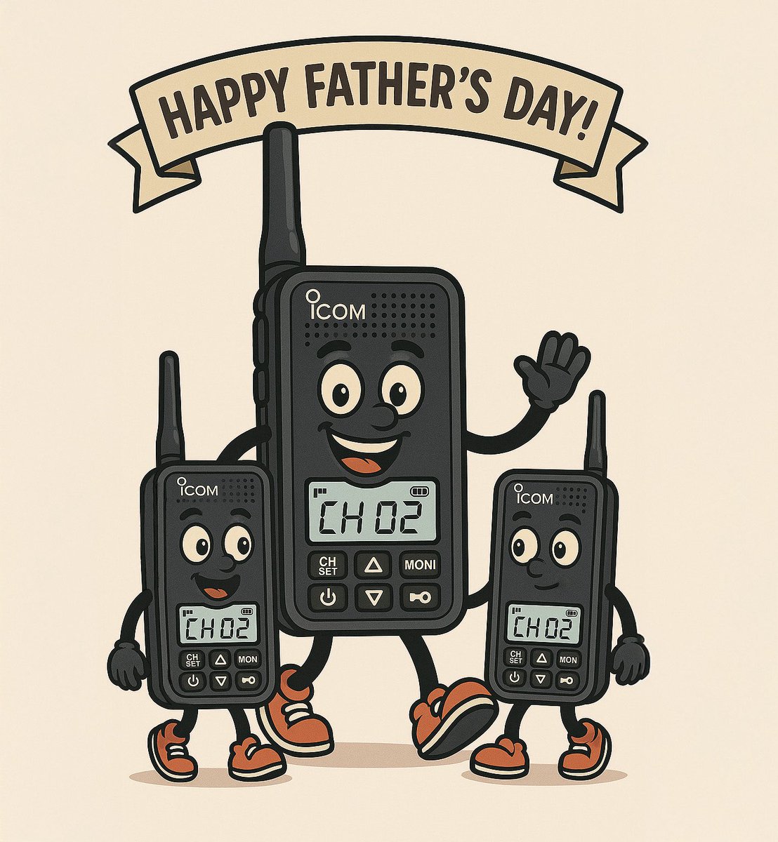 Happy Father's Day from Icom UK! Hope your day is watts of fun!
 
#fathersday #dadjokes #dadsday