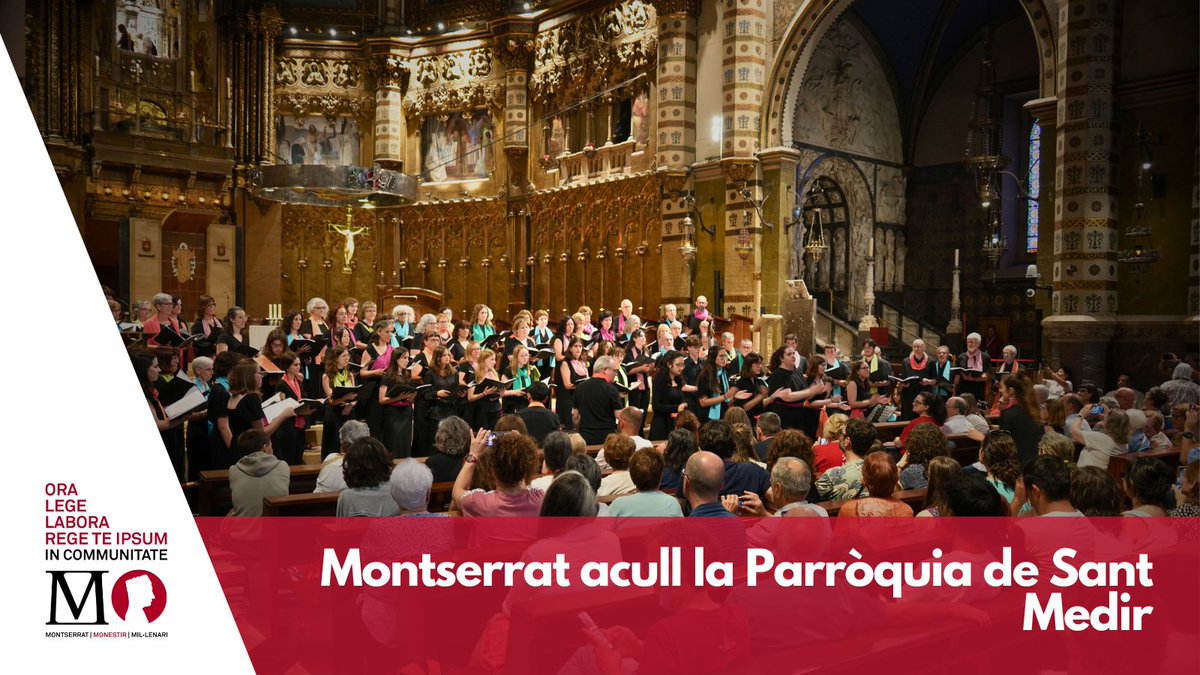 Abadia de Montserrat (@montserratinfo) on Twitter photo 🎶 La <a href="/CoralSantMedir/">Coral Sant Medir</a> ha pujat aquest dissabte a #Montserrat 🏞️ en el marc de la tradicional romeria 🙏 organitzada per la Parròquia de Sant Medir ⛪.
Una jornada que ha reunit prop de 400 persones.
Tota la notícia a: millenarimontserrat.cat/noticia/381/mo… 🎶 La <a href="/CoralSantMedir/">Coral Sant Medir</a> ha pujat aquest dissabte a #Montserrat 🏞️ en el marc de la tradicional romeria 🙏 organitzada per la Parròquia de Sant Medir ⛪.
Una jornada que ha reunit prop de 400 persones.
Tota la notícia a: millenarimontserrat.cat/noticia/381/mo…
