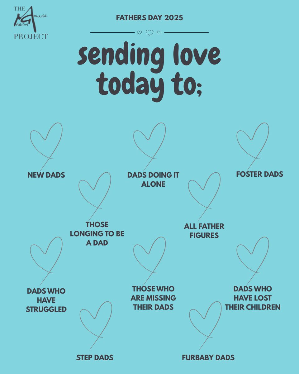 🖤 Today, we’re sending love to every kind of dad and father figure.

Whether you’re a new dad, a stepdad, a dad doing it alone, or a foster dad…
Whether you’re longing to become a father, missing your own, or grieving the unimaginable loss of a child…
Whether you’re a dad to