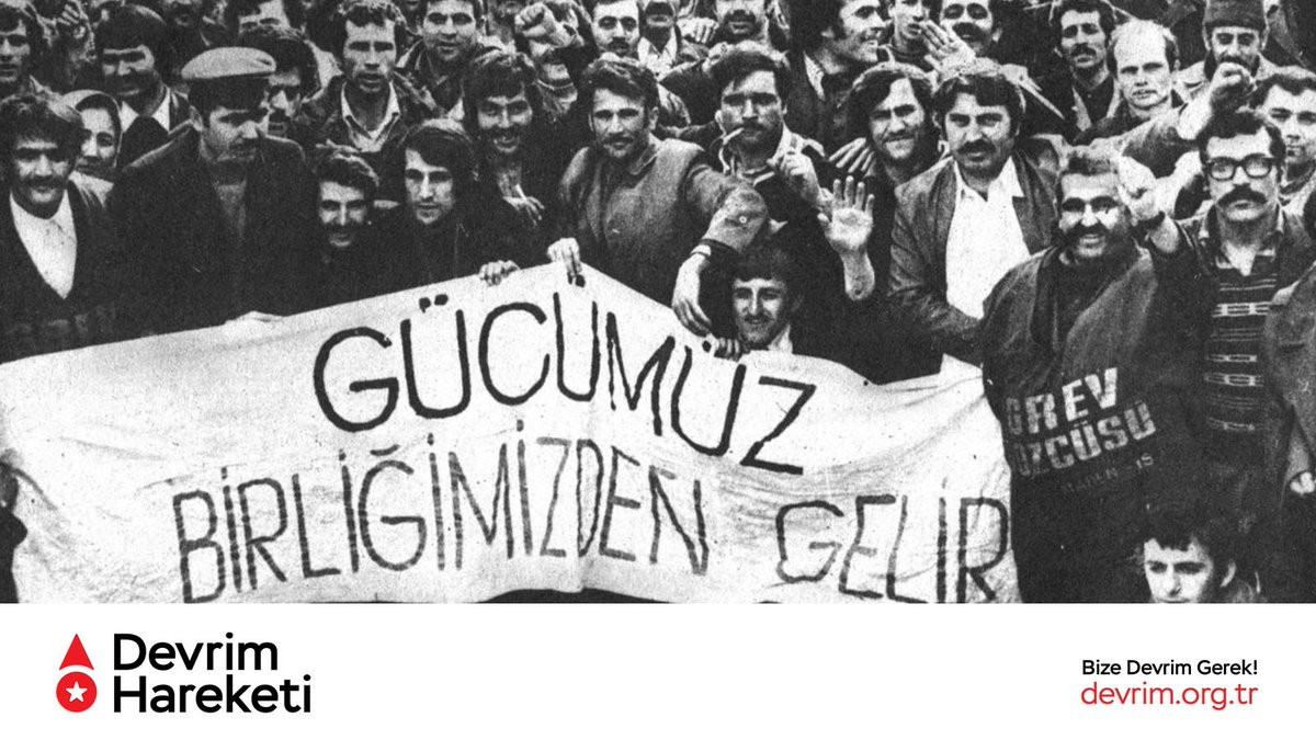 Aydınlık yarınlar, hayatı yaratan ellerin eseri olacak.

İşçi sınıfımızın büyük 15-16 Haziran direnişinin 55. yılını kutluyor, hak gasplarıyla boğuşarak hayatı var etmeye, sömürücülere karşı yurdun dört bir yanında direnmeye devam eden emekçileri selamlıyoruz.