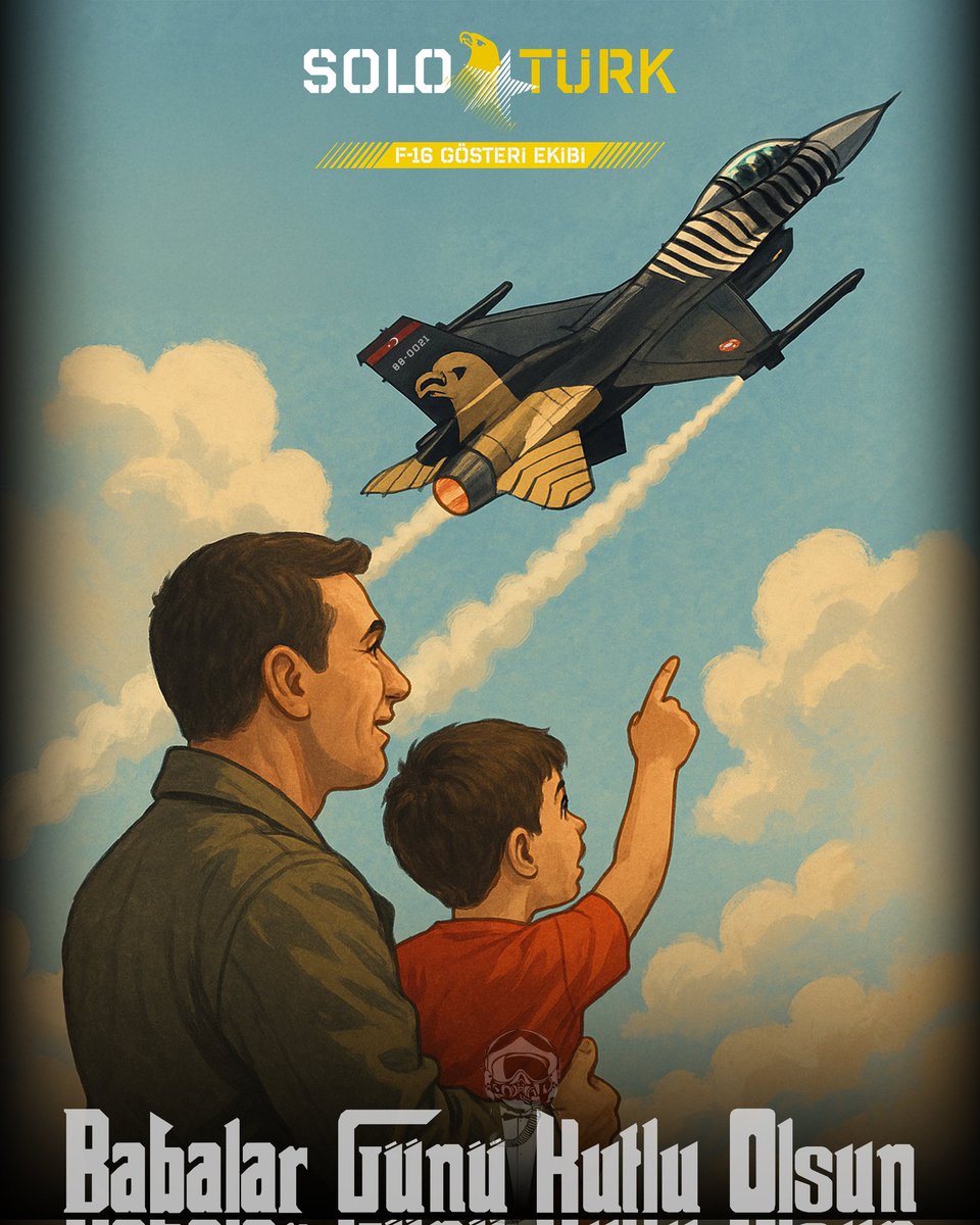 Babamızdan öğrendik…
Cesareti, kararlılığı, vatan sevgisini.
Kimimiz bize ilk uçurtmayı uçurttu,
Kimimiz gökyüzüne ilk hayali o an bıraktı.
Ve bir babamız daha vardı…
✨“İstikbal göklerdedir.” diyen,
Göklerde özgürlüğü ve gücü bize emanet eden;
Gazi Mustafa Kemal Atatürk.