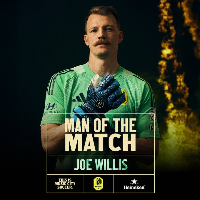 Joe Willis is tonight's <a href="/Heineken_US/">Heineken US</a> Man of the Match 🧤