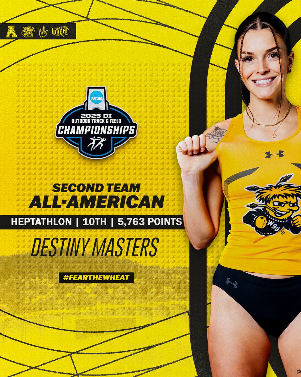 𝟔𝒙 𝑨𝒍𝒍-𝑨𝒎𝒆𝒓𝒊𝒄𝒂𝒏! 🙌

One of the greatest to do it in a Shocker uniform. Take a bow, Destiny Masters!

#FearTheWheat 🌾