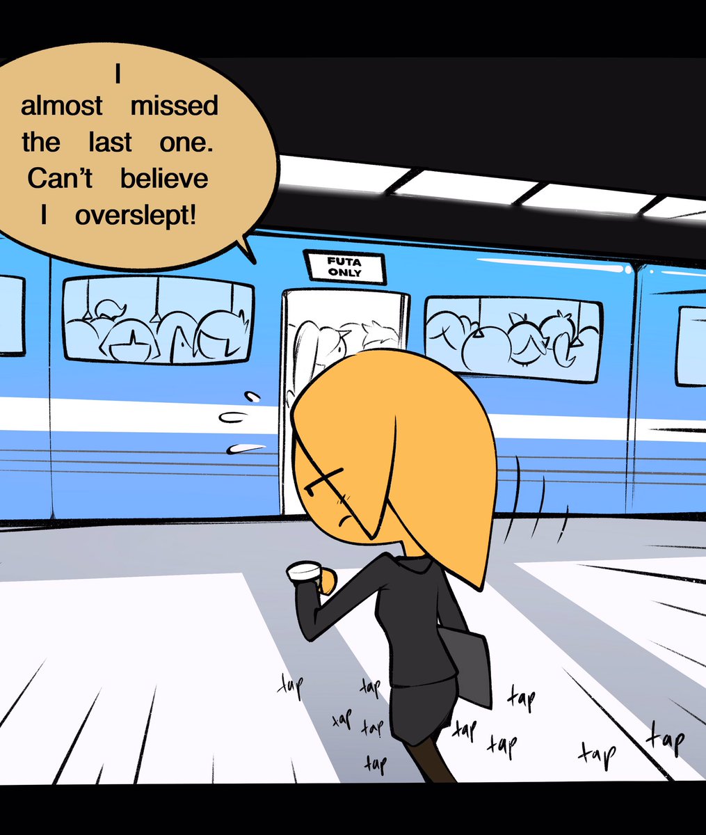 Runnin’ a train—I mean, TO a train.

(Part 1)