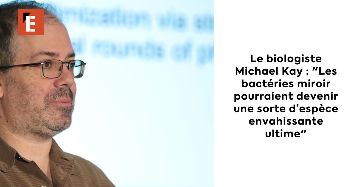 Le professeur à l’université de l’Utah appelle à un moratoire sur les recherches sur les "bactéries miroir", face au risque de pandémies que ces travaux pourraient susciter. Un congrès doit se tenir ce jeudi à l’Institut Pasteur sur le sujet. 
➡️ l.lexpress.fr/Xjl
✍️