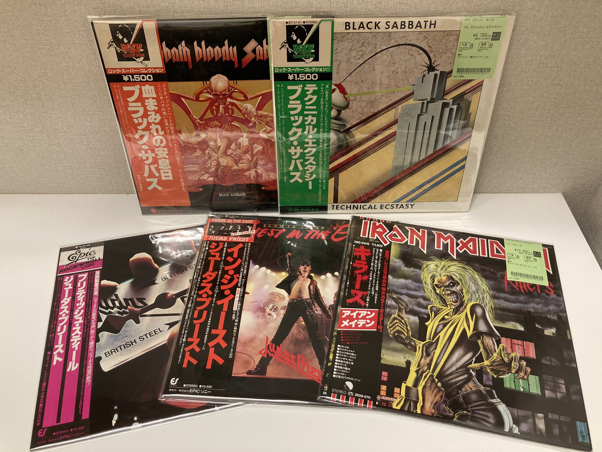 断捨離大量まとめ 70〜80年代ロックLPレコード30枚オーバー