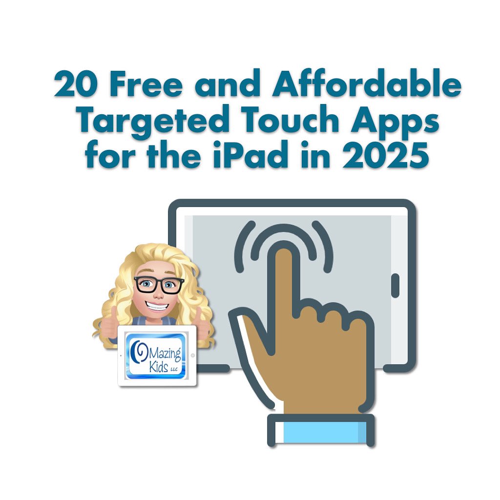 amoorad's tweet image. New FREE handout: 20 Free and Affordable Targeted Touch Apps for the iPad in 2025, bit.ly/TargetedTouchi… #iPad #AssistiveTech #AAC