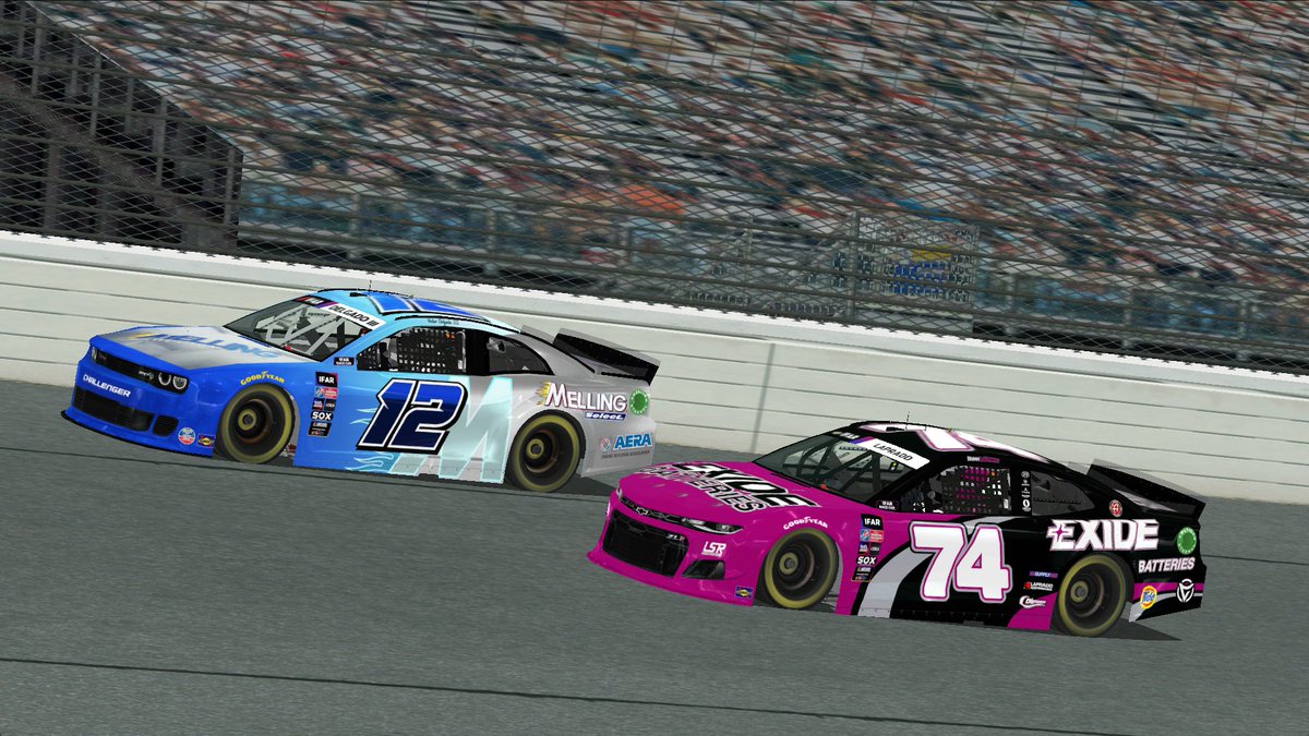 SCR_NR2003's tweet photo. Aria Carmona secures P4 &amp; fastest lap in the @IFAR_NR2003 finale in Chicago after battling for victory!

@DunnNr2003 retires with an engine failure after starting P5, finishing 2nd in the Championship!

It's been a great season, let's make next one even better!
#essereSCR🩵 https://t.co/5HSaG8FCNE
