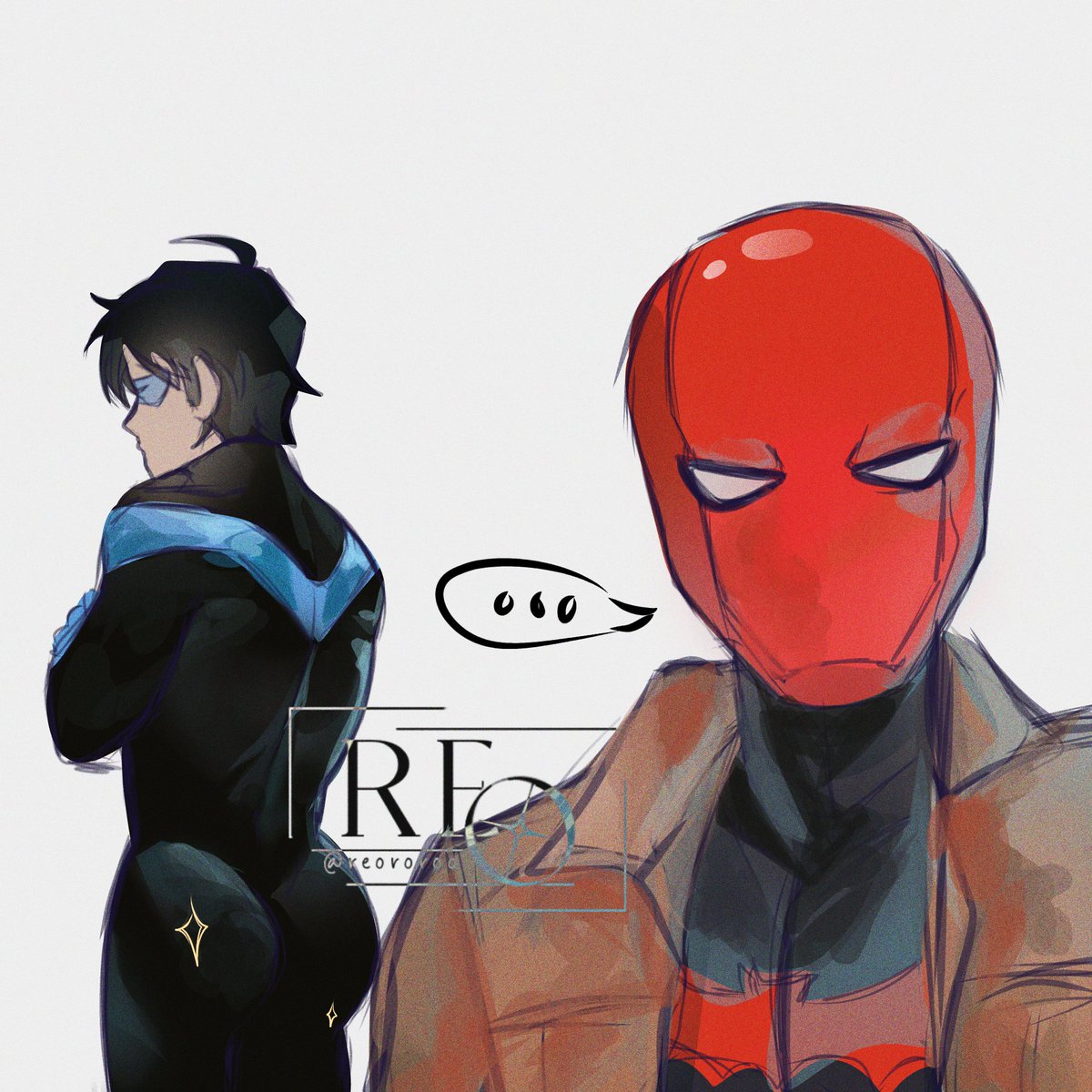 Reororoont's tweet image. Made this last night. 
#Nightwing #RedHood