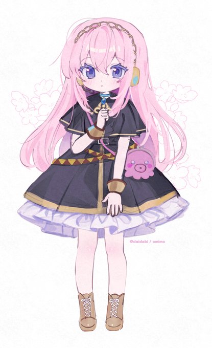 ちびルカちゃん🐙 #巡音ルカ 