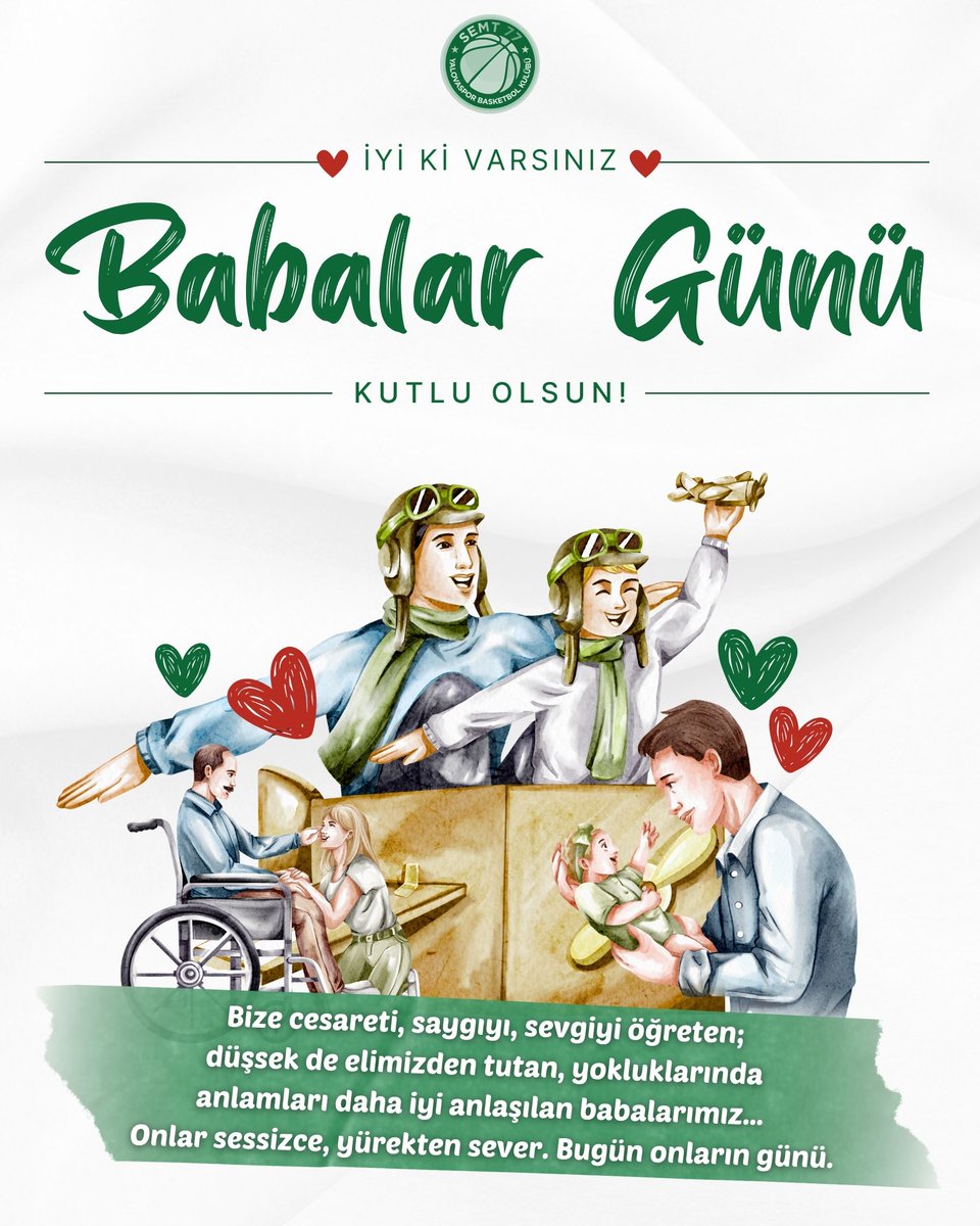 👔 Babalar Günü kutlu olsun!