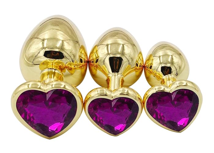 I just received 3Pcs Set Luxury Metal Butt Toys Heart Shaped Anal Trainer Jewel Butt Plug Kit S&amp;M Adult Gay Anal Plugs Woman Men Sex Gifts Things for Beginners Couples Large/Medium/Small,Go from Anonymous via Throne. Thank you! throne.com/bonevvitch #Wishlist #Throne