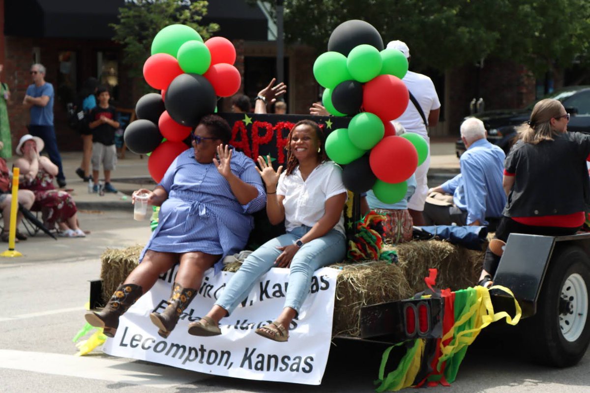 KUafs's tweet image. Juneteenth Celebration &amp;amp; Parade - Lawrence, KS - June 14, 2025 #BlackHistory