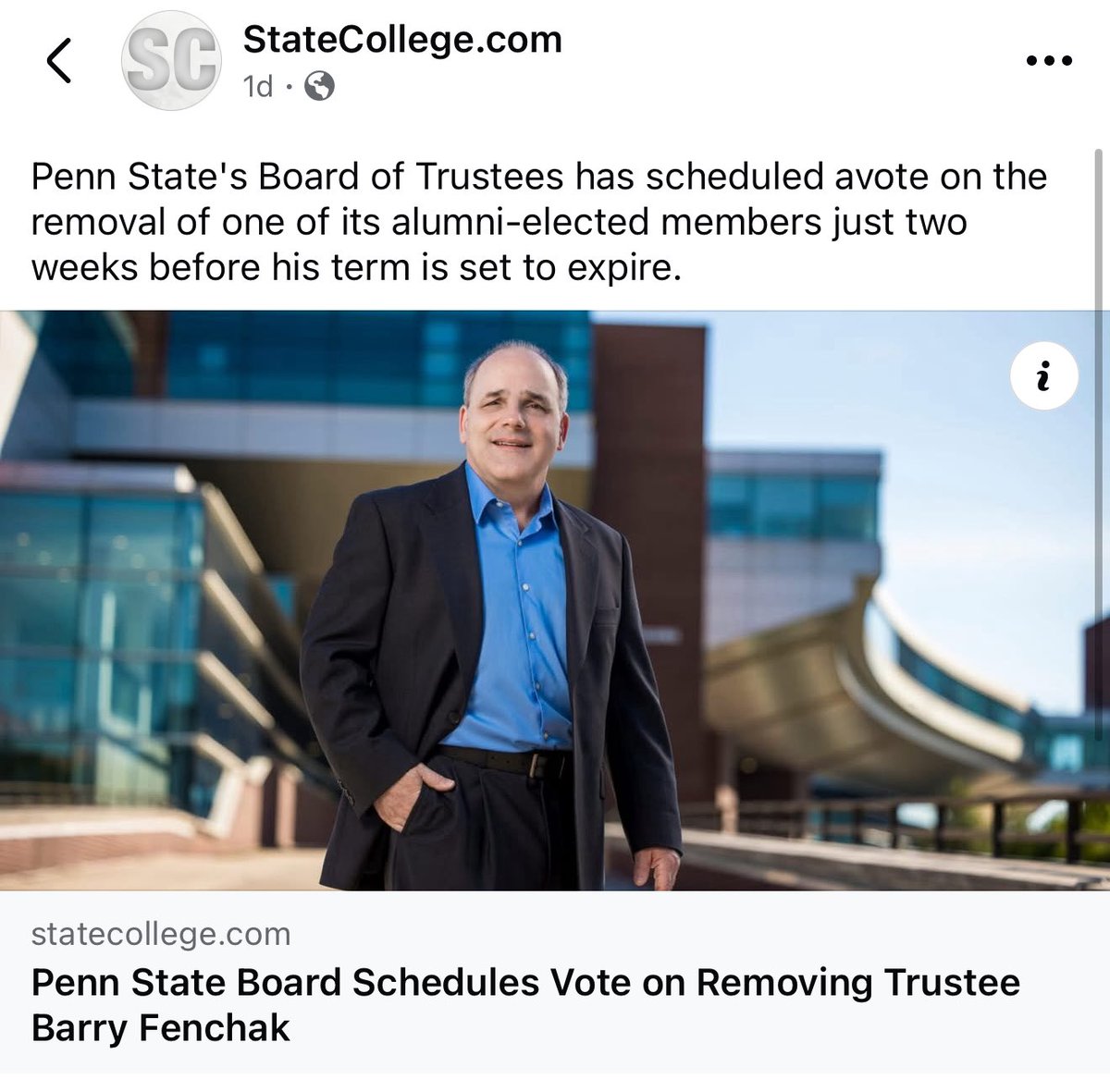 Another humiliating episode in the story of Penn State’s governance, from a Board unworthy of the institution it pretends to serve.