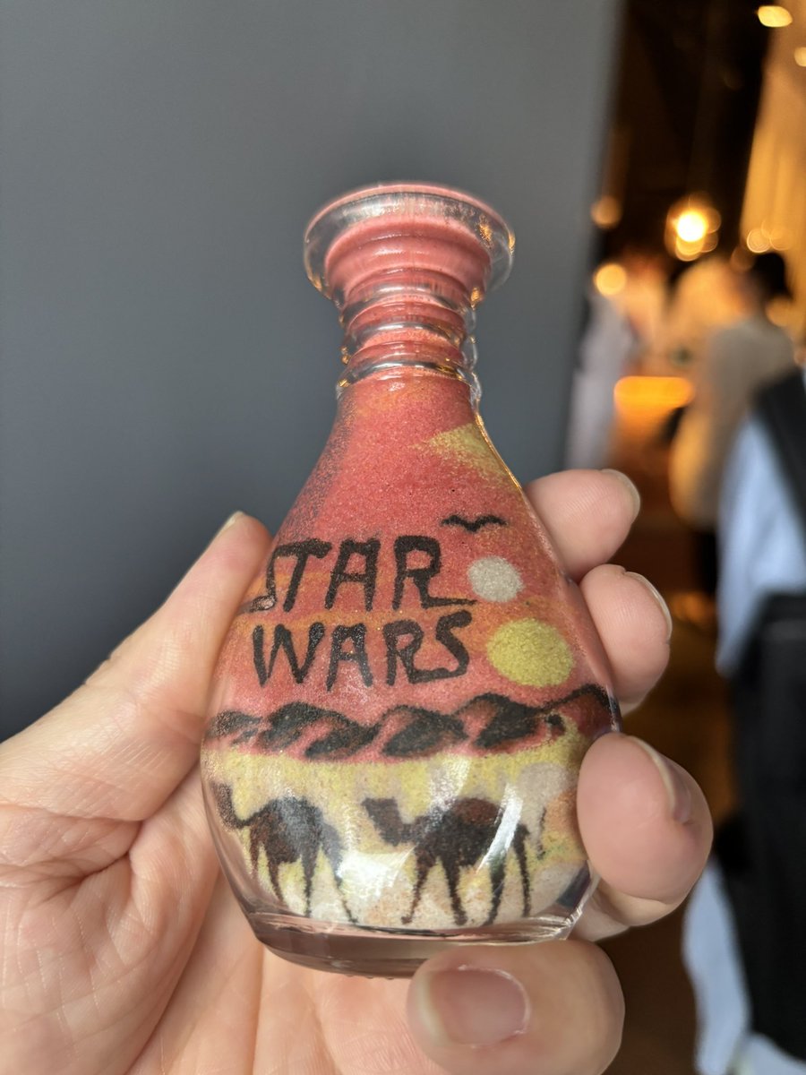 大阪万博 #ヨルダン館 スターウォーズファンにはたまらんです。サンド