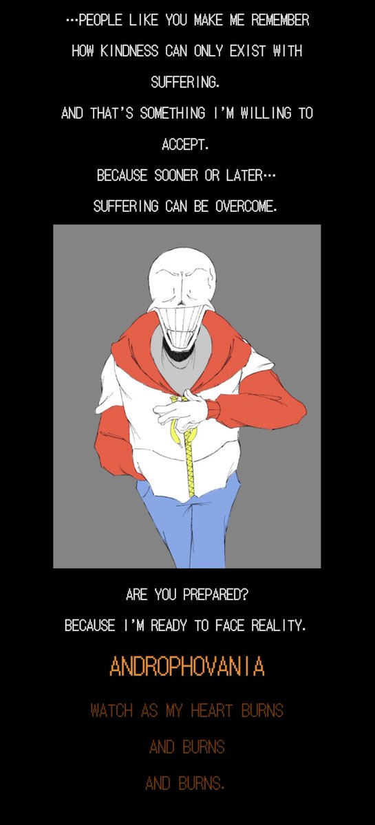 StressTown_1's tweet image. Hi I do writing I made a remake of that really old unitale TS!Underswap fangame because I was bored 
 
One of the drawings was by @PcHeadSomethin shoutouts to my goat 

docs.google.com/document/d/1I2… - Misfortune 

 docs.google.com/document/d/1IB… - Androphonovania

#undertale_au #TSUS