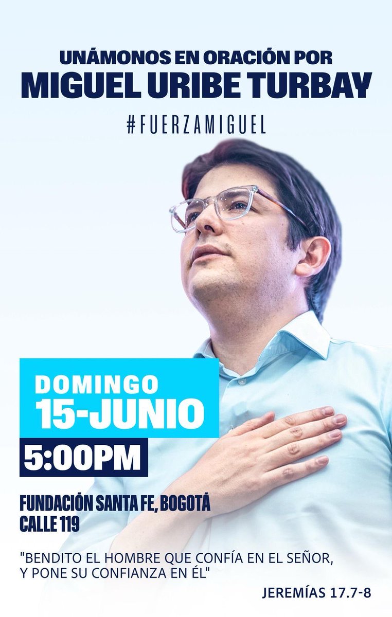 Álvaro Uribe Vélez (@alvarouribevel) on Twitter photo 