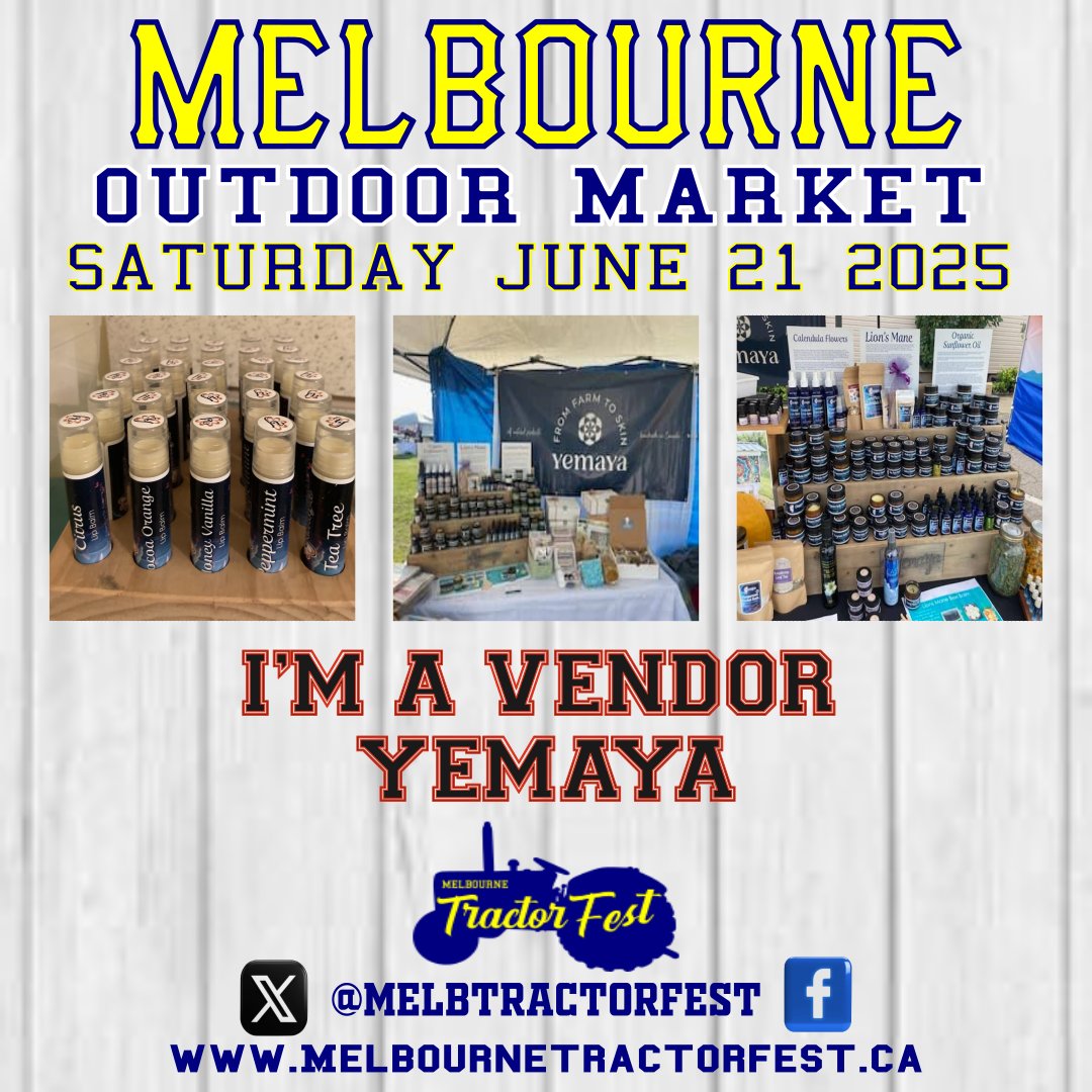 Melbourne Tractor Fest (@melbtractorfest) on Twitter photo Yemaya was at the Hyde Park Pond Fest today.
<a href="/SunsetGourmet/">Sunset Gourmet</a> by Audrey Monk and Yemaya will be at this years <a href="/MelbTractorFest/">Melbourne Tractor Fest</a>.
June 21 2025 Yemaya was at the Hyde Park Pond Fest today.
<a href="/SunsetGourmet/">Sunset Gourmet</a> by Audrey Monk and Yemaya will be at this years <a href="/MelbTractorFest/">Melbourne Tractor Fest</a>.
June 21 2025