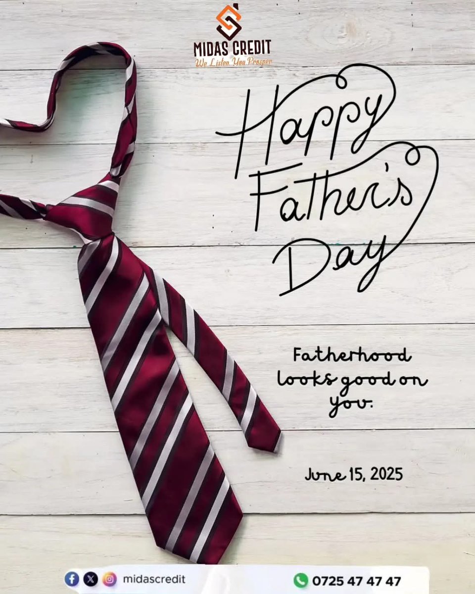 MidasCredit's tweet photo. Happy Father's Day to all the amazing dads out there! 

Wishing you a day filled with love, laughter, and appreciation. Thank you for your endless support, guidance, and love. 

You're all heroes!

 #HappyFathersDay #FathersDay https://t.co/MMqzpa20Gl