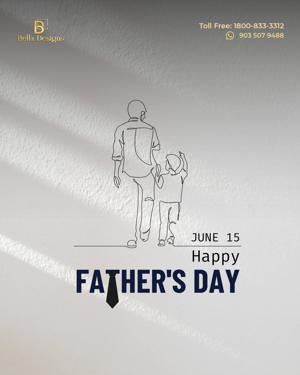 belladesignx's tweet photo. This Father's Day, we honour the strength, love, and vision of every father.
From all of us at Bella Designs — Happy Father’s Day!

#FathersDay #HappyFathersDay #BellaDesigns #HomeAndHeart #FathersLove #InteriorDesignWithSoul #StrongFoundation #FamilyFirst #FatherFigure https://t.co/GM8uk7qqvb