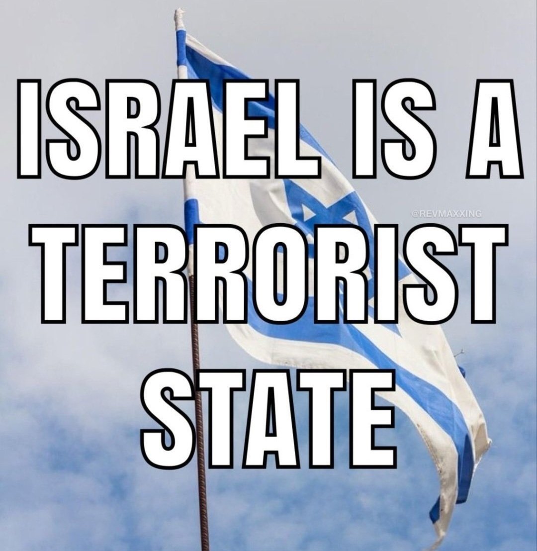 Never in my life have I cheered on a war but after watching innocent defenceless Palestinians being burnt alive and blown to smithereens for 20 months something inside me has changed and I will cheer on Iran and anyone else who tries to STOP SATANS CHOSEN PEOPLE #IranUnderAttack