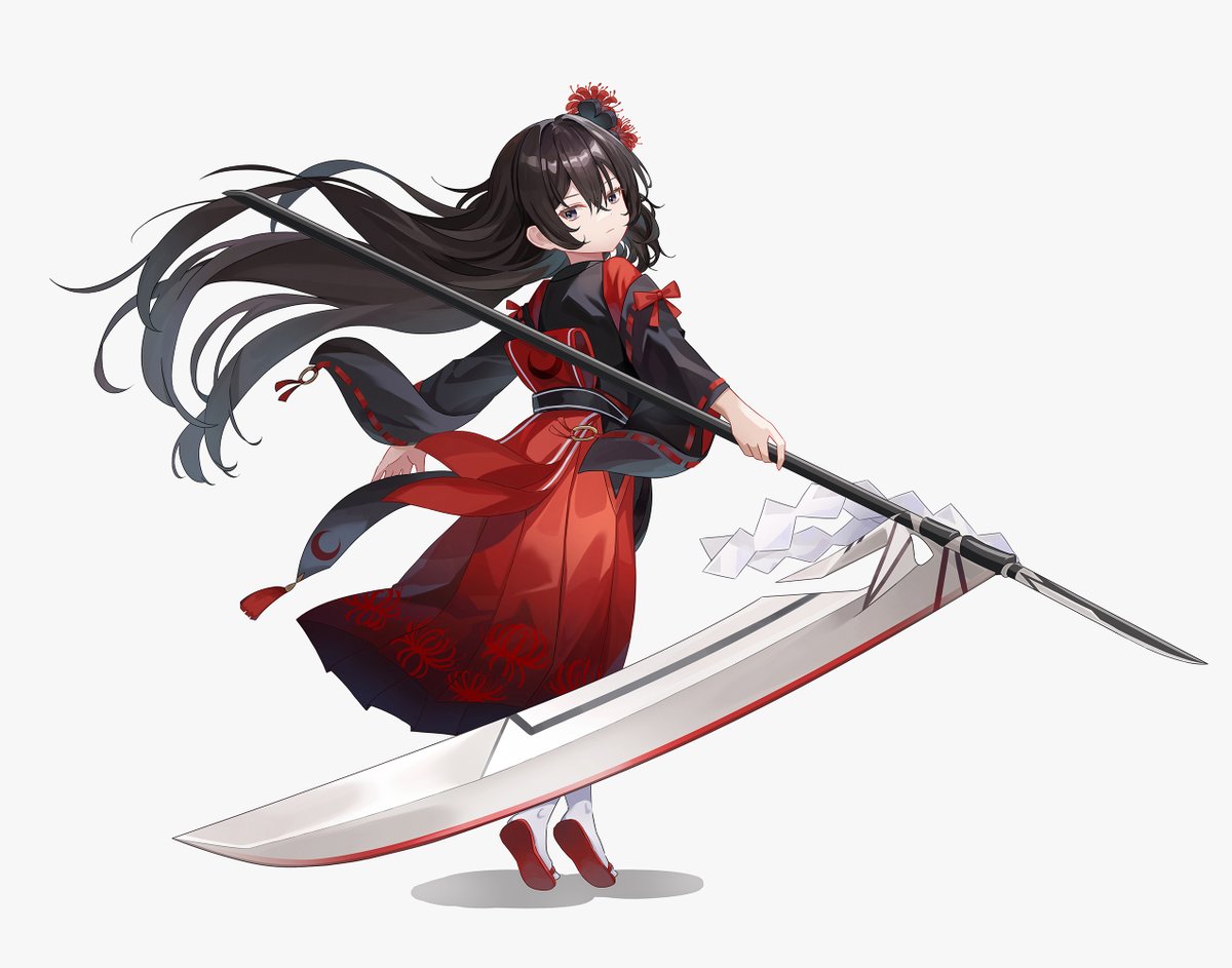 委託圖
#巫女服 #彼岸花