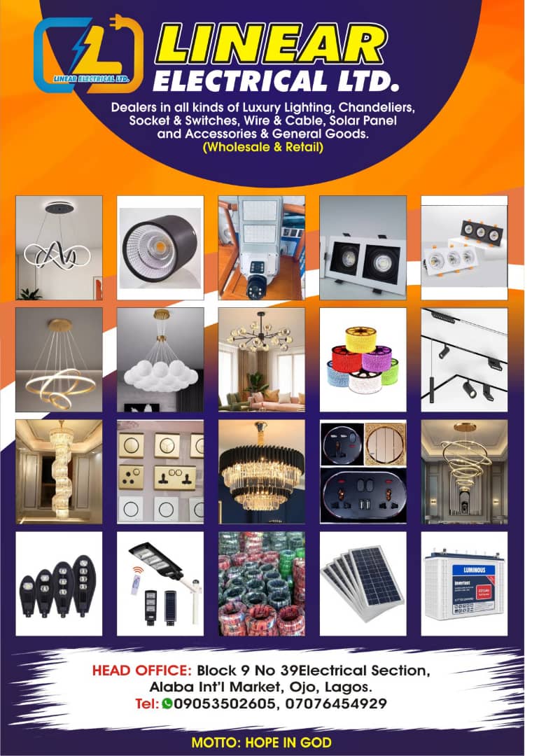 Fr1Udoka's tweet photo. @victorosimhen9 All kinds of luxury light are available 

Just chat
09053502605 https://t.co/A1TMC1anGv