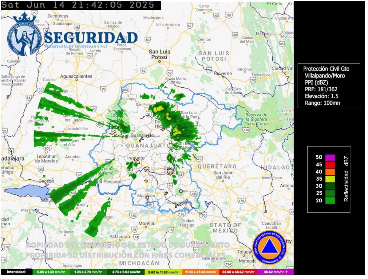 🌧️⚠️ 𝗔𝗹𝗲𝗿𝘁𝗮 𝗖𝗹𝗶𝗺𝗮 | Actualización

🌧️ Se registran precipitaciones en zona norte y oriente con recorrido a centro y sur de la ciudad. 

🔸 Reduce la velocidad al manejar
🔸 Evita cruzar calles encharcadas
🔸 No te resguardes bajo árboles