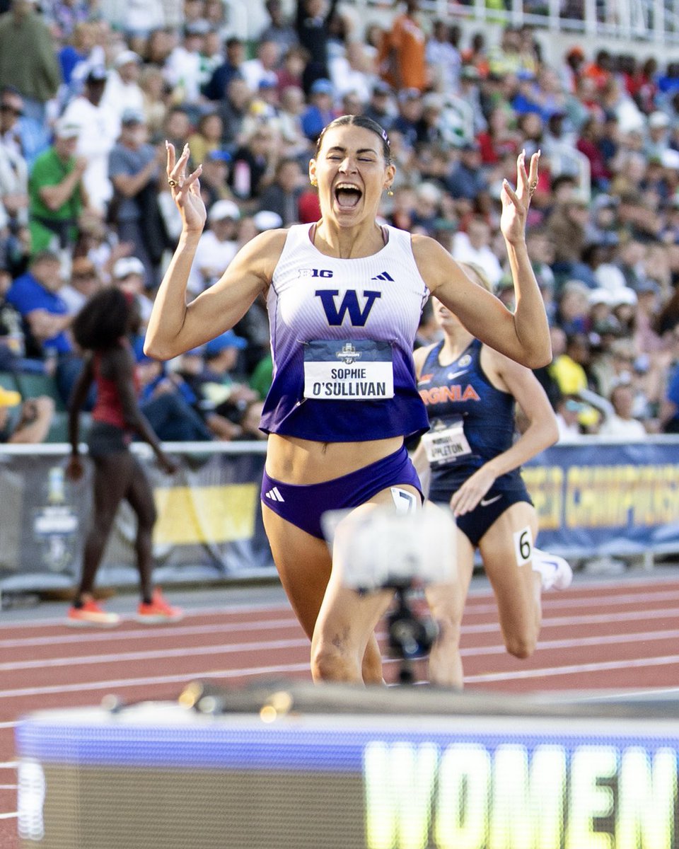 Washington Athletics (@uwathletics) on Twitter photo That National Championship feeling ๐คทโโ๏ธ
Sophie OโSullivan wins the 1500m in 4:07.94!
#GoHuskies x <a href="/UWTrack/">Washington Track & Field and Cross Country</a> That National Championship feeling ๐คทโโ๏ธ
Sophie OโSullivan wins the 1500m in 4:07.94!
#GoHuskies x <a href="/UWTrack/">Washington Track & Field and Cross Country</a>