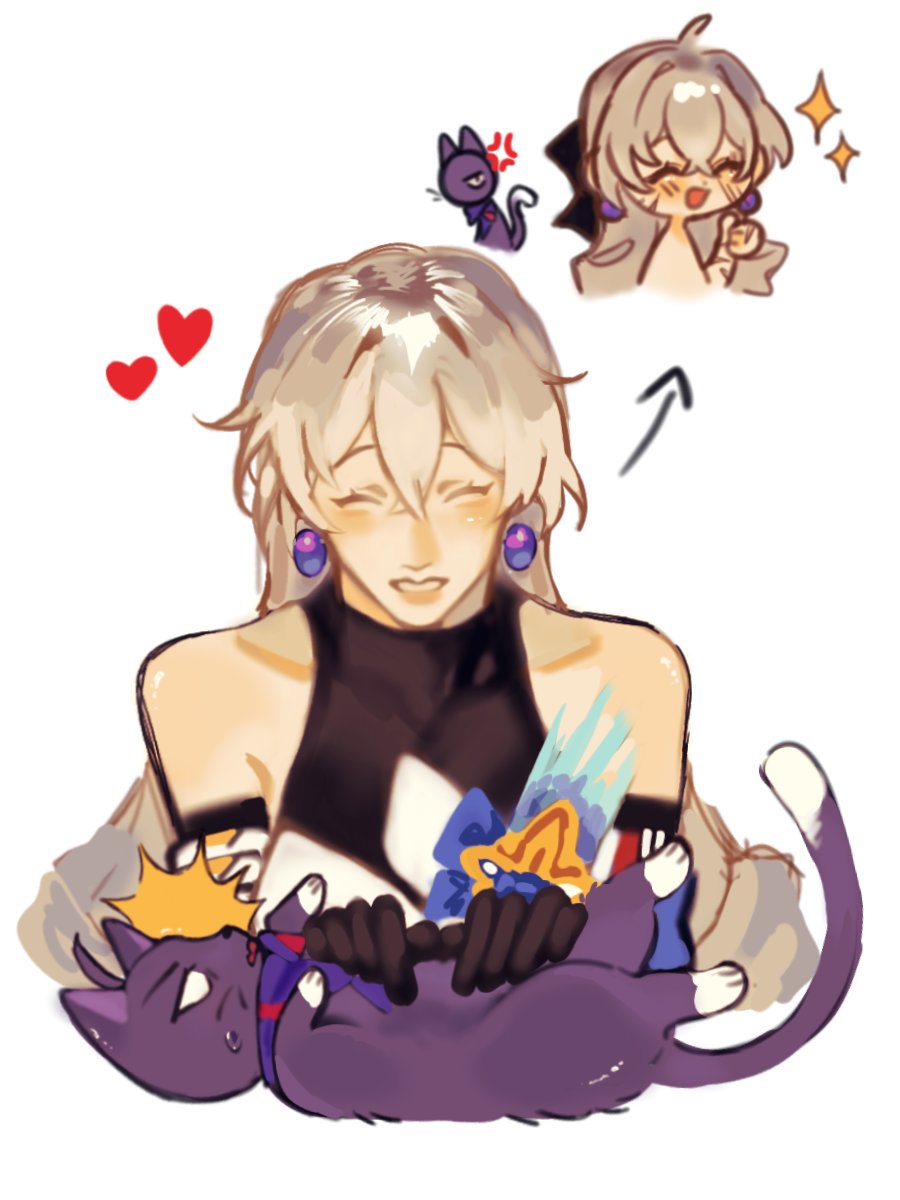 Meow 😼 
#bronseele #HonkaiStarRail