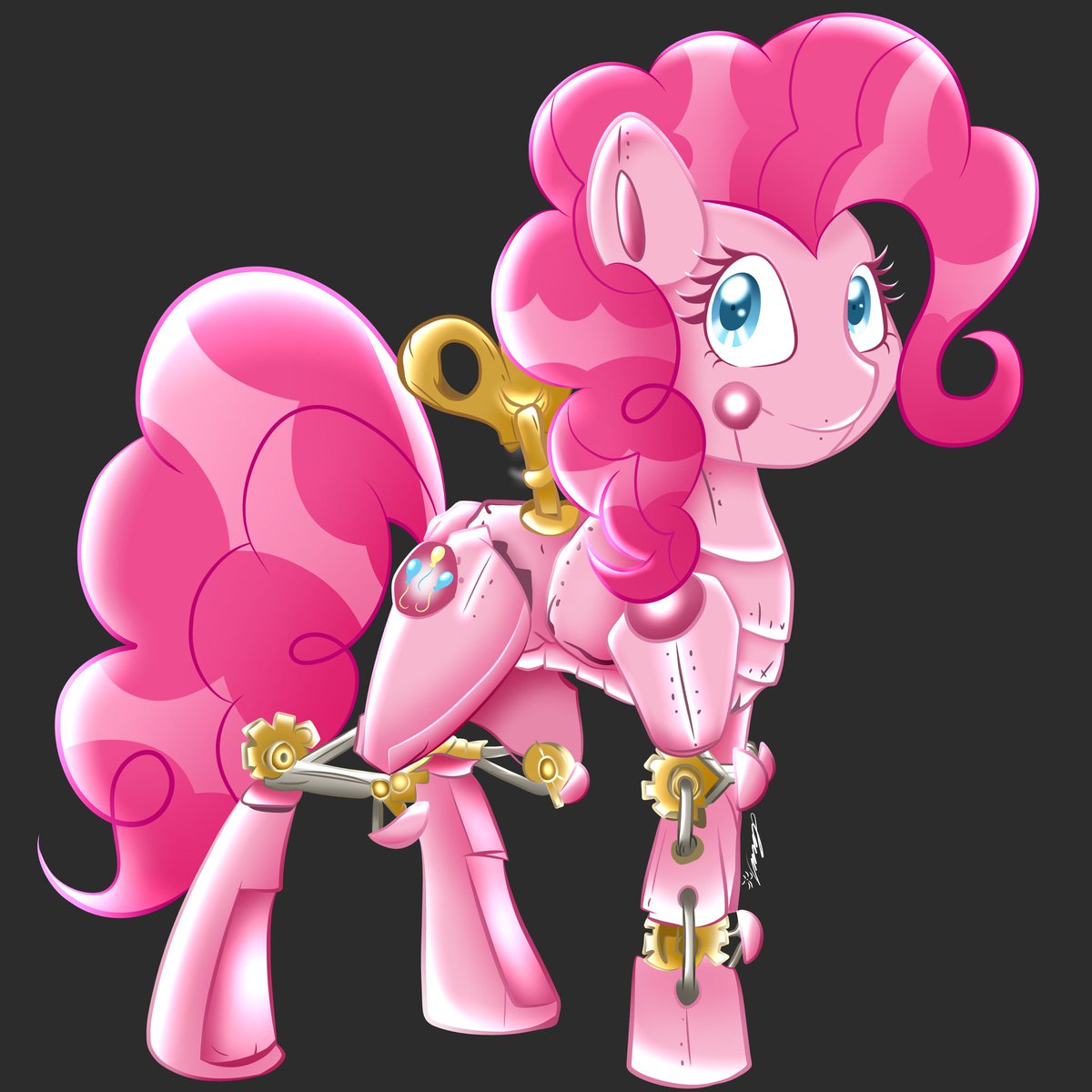 Pinkie Pie animatronic toy💗✍🏻
#mlpfanart #PinkiePie #mlp #mlpart #mylittlepony #PinkiePie #toy #animaltronic