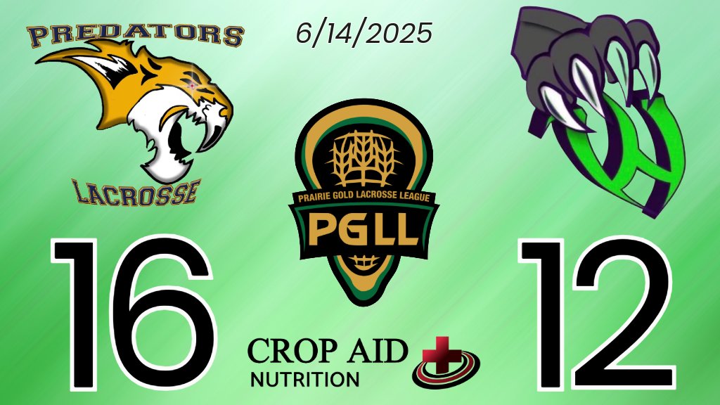 Prince Albert Predators hold on to down the host Swift Current Wolverines 
sasklacrosse.net/division/527/7…  #PGLL