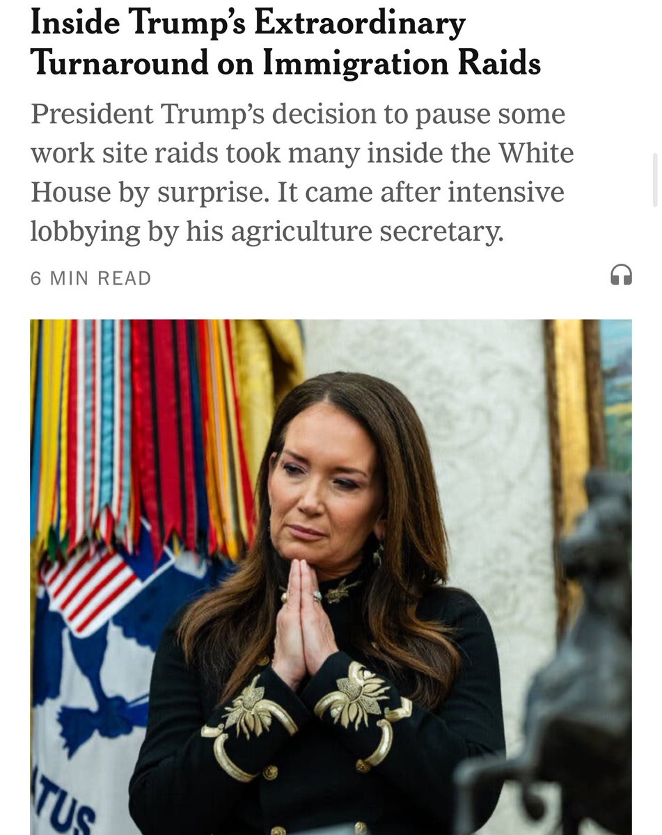 If the president had a legit Latino or Latina in his cabinet.. he would then understand the huge economic impact that the Latino community has— the significant contributions to the workforce, especially when it comes to agriculture, construction, and restaurant, etc. DEI Homie.