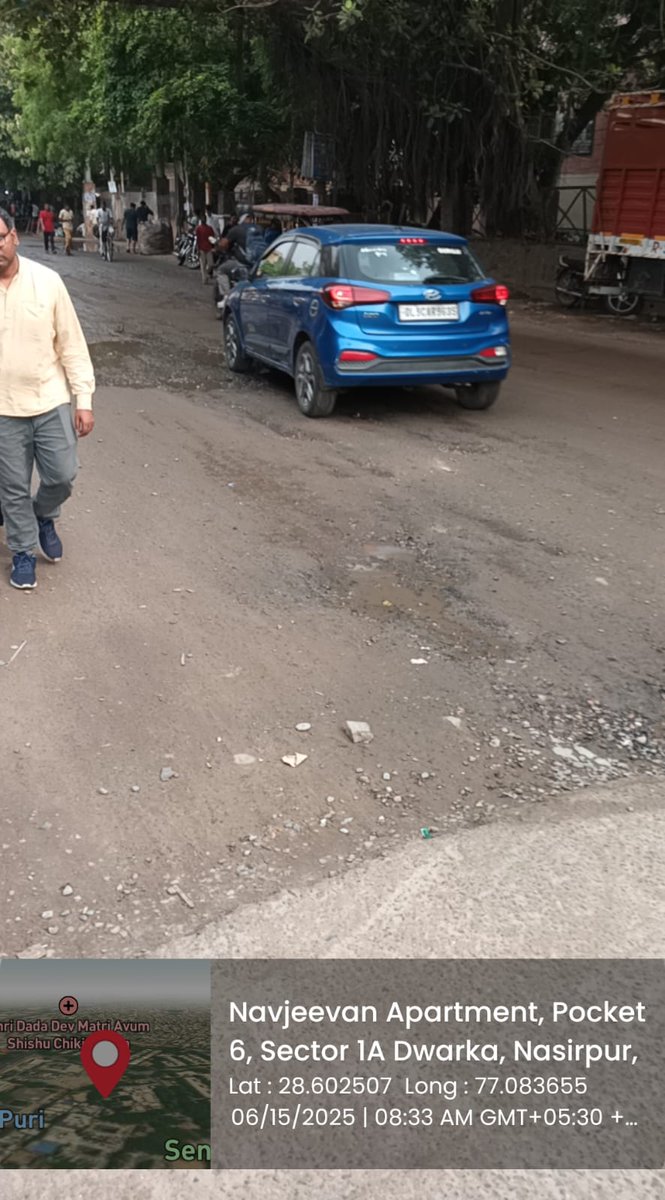 ChandanCSLLB's tweet image. Phots are self explanatory.

 Residents have been facing issues since  3 years. Road conditions are responsible for high pollution, daily accidents, traffic, water logging and approaching the metro.  July is going to be painful if no action is taken.