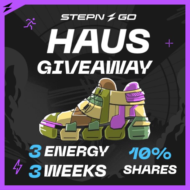 🔥 200-Day Streak on STEPN GO! 🔥
I’ve been walking, running &amp; minting for 200 days straight! 💪👟

To celebrate, I’m giving away:
🎁 500 $GMT
🎁 1x HAUS Code

Want in? Here's how to enter:
✅ Like &amp; Repost
✅ Follow me
✅ Comment your best moment with STEPN / GO

Let’s keep