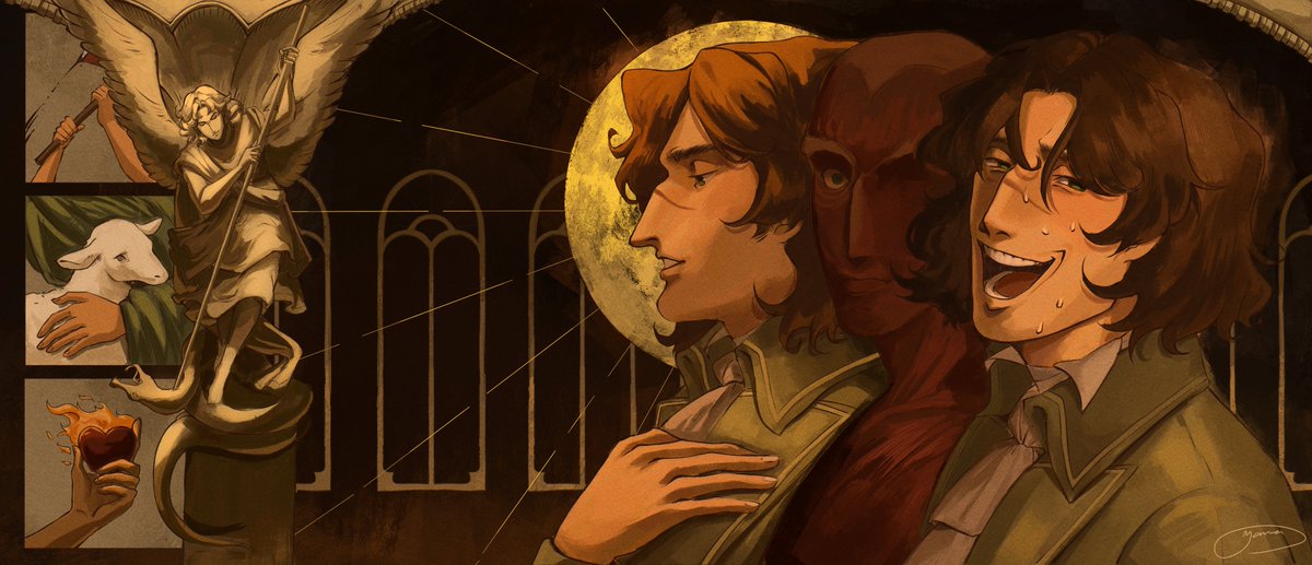 Anatomy of Saint #art #horror #artwork