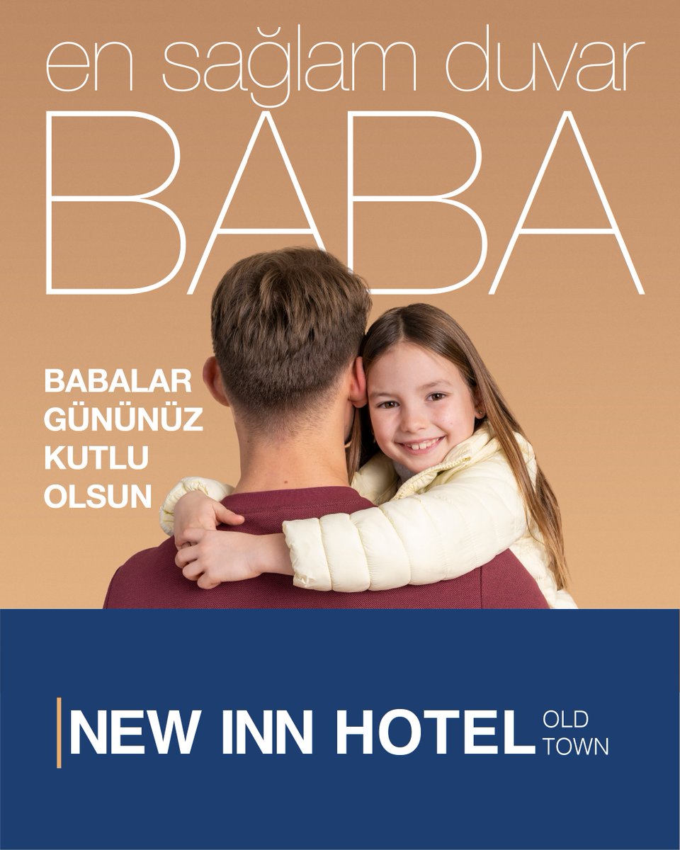 Hayatımıza güç, güven ve ilham katan tüm babaların Babalar Günü’nü kutluyoruz.

#NEWINN #NEWINNHotel #OldTown #StayAllWays #BabalarGünü