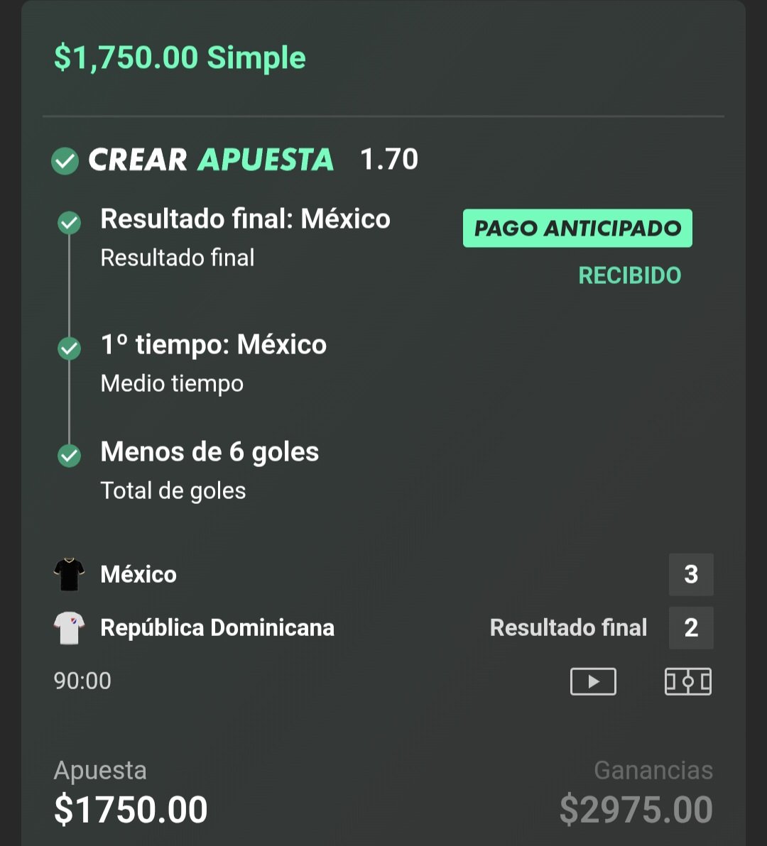 GolazoPick's tweet image. Like ♥️ si ganaste con #Mexico
Like ♥️si aún así te emputaste con #Mexico
Dios mio que malos somos 🥲🥲🥲🥲