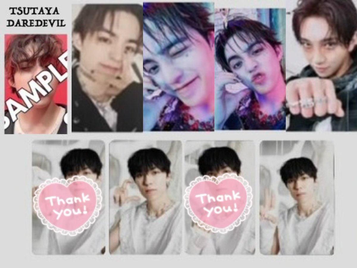 1_tag_9's tweet photo. SEVENTEEN セブチ HAPPY BURSTDAY DAREDEVIL トレカ 特典 交換

【譲】画像1.2枚目

【求】シリアル＞トレカ(画像3枚目)
スンチョル・ジョシュア＞バーノン
🐻‍❄️のみはお時間いただきます
シリアルは枚数ご提示ください🙇🏻‍♀️🤍

郵送希望です📮
お気軽にお声掛けください🔍 https://t.co/qSMMqfQKKd